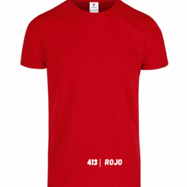 PLAY C/R NIÑO 100% POL ROJO  XL