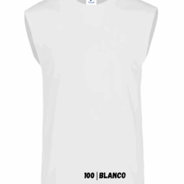 PLAY SIN MANGAS  2XL  BLANCO