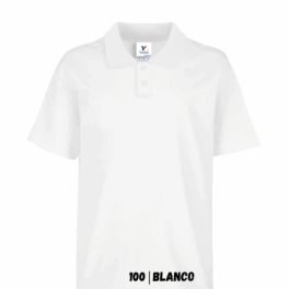 POLO NIÑO CHIFON BLANCA XL