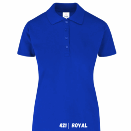 POLO DAMA 50/50 ROYAL  S