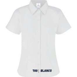 BLUSA OXF M. CORTA  XL  BLANCO