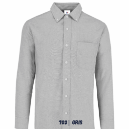 CAM OXF M LARGA  M  GRIS