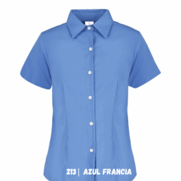 BLUSA GAB M/CORTA  M  AZUL FRANCIA