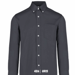 CAM GAB M/LARGA  S GRIS