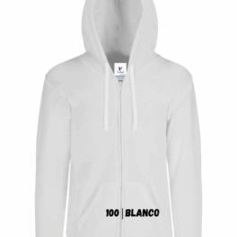 SUDA CAP/CIERRE JUV  XL  BLANCO
