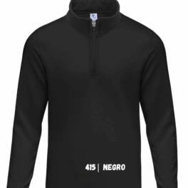 SUDA 1/4 CIERRE NEGRO M